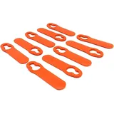 Stanley Rasenmäherblätter BeMWH551 10 Stück orange/schwarz