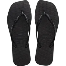 havaianas Slim Square Schwarz 39
