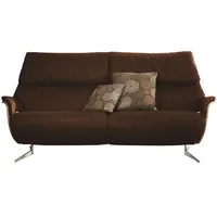 himolla Ledersofa ¦ braun ¦ Maße (cm): B: 217 H: 106 T: 92