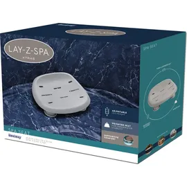 BESTWAY Whirlpoolsitz Grau 40,8 x 31,5 x 20 cm