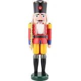 Seiffener Volkskunst Nussknacker König rot Größe 100 cm
