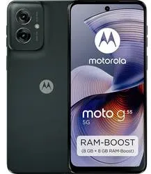 Motorola MOTO G55 Smartphone 256 GB 16.5 cm (6.49 Zoll) EEK B (A - G) Grau Android? 14 Dual-SIM