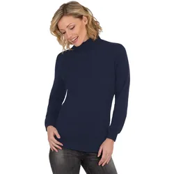 Rollkragenshirt » Langarm Ski- und Sport-Rollkragenpullover«, Gr. XS, navy, , 87835930-XS