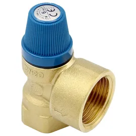 CALEFFI Membran-Sicherheitsventil 3/4 Zoll 6 bar