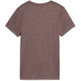 Puma Tad Essential Heather Logo Tee braun S