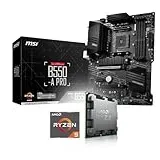 Aufrüst-Kit Bundle Ryzen 5 5600GT 6X 3.6 GHz Prozessor, 32 GB DDR4, MSI B550-A Pro Mainboard (zusammengebaut inkl. Bios Update + Funktionskontrolle)