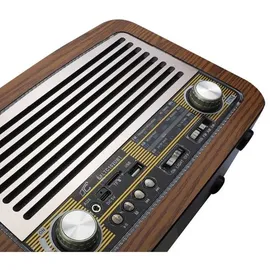 LTC 102UBT Retro-Radio braun