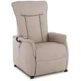 Raburg TV-Sessel Fernsehsessel mit Aufstehhilfe, Relaxsessel mit Liegefunktion, Marie, elektrisch mit Fernbedienung, 2 Motoren, bis 120 kg grau