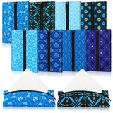 8 Stück Taschentuchhalter, wiederverwendbare Taschentücher, Geldbörse, Stoff, Reisetüchertasche, kleiner Reißverschluss, geschlossene Taschentuchpackungen, Geldbörse für Münzen, Büro, Zuhause,