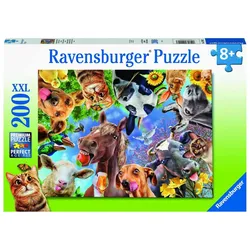 Lustige Bauernhoftiere - Puzzle 200 Teile