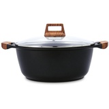 Quid Karbon Aluguss Kasserolle 28 cm - 6,1 l