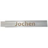 Heka Zollstock Jochen 2 m, weiß