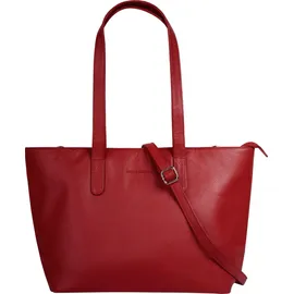 Bruno Banani Shopper echt Leder rot | Rot