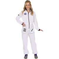 ORION COSTUMES Damen Astronaut Weißer Raumfahreranzug Uniform Kostüme