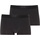 Jockey Air Short Trunk black S 2er Pack