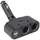 AccuCell KFZ-Adapter Verteiler Zigarettenanzünder Stecker auf 2x Kupplung + USB