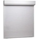 vidaXL Rollladen Aluminium 80x100 cm Weiß