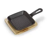 Echtwerk Servierpfanne Braun, Schwarz,