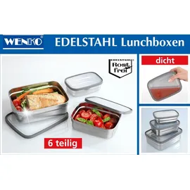 Wenko Lunchboxen Edelstahl,