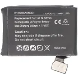 AccuCell Akku passend für Apple Watch 3 38mm, Li-Polymer, 3,82V, 270mAh, 1,0Wh, built-in, ohne Werkzeug