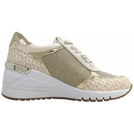 Marco Tozzi Wedge Sneaker Damen Weite E Beige/Gold 38