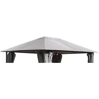 Quick Star Ersatzdach 3 x 4 m Grau