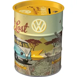 Nostalgic-Art Spardose, Ölfass VW Bulli – Let's Get Lost