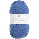 Rico Design Strickwolle Vegan Cashmere Blau 50 g