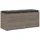 vidaXL Gartenbank 110 x 40 x 44 cm Grau