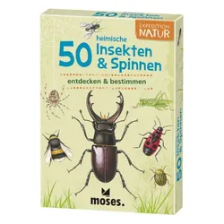 Moses Expedition Natur - 50 heimische Insekten & Spinnen