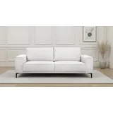 otto home 3-Sitzer OTTO HOME "OLAND, B: 224 cm - Skandi-Design", beige (sand), B:224cm H:85cm T:83cm, 100% Polyester, Sofas, Struktur, Flachgewebe, Luxus-Microfaser, Boucle