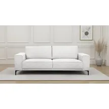 otto home 3-Sitzer OTTO HOME "OLAND, B: 224 cm - Skandi-Design", beige (sand), B:224cm H:85cm T:83cm, 100% Polyester, Sofas, Struktur, Flachgewebe, Luxus-Microfaser, Boucle