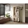 SKRAUT HOME Bücherregal 67 x 31 x 174 cm Eiche/Weiß