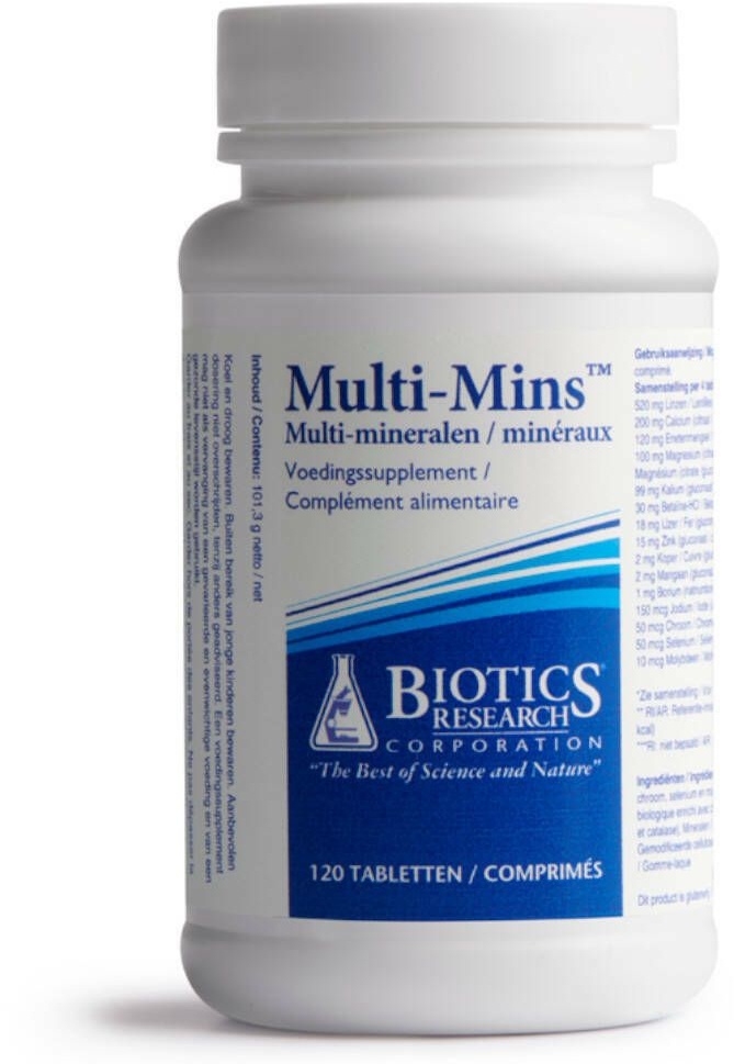 Biotics Multi-Mins 120 pc(s) comprimé(s)