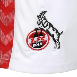 hummel 1. FC Köln Heim Shorts 2023/24 Kinder 9402 white/true red 152