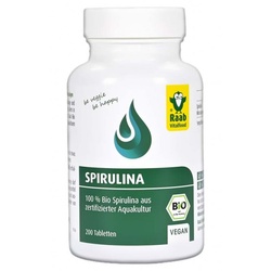 Raab Spirulina Tabletten bio (200St)