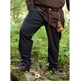 Battle Merchant Wikinger-Kostüm Einfache Mittelalter-Hose Hagen, schwarz XL schwarz XL | XL