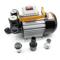 SHZICMY Dieselpumpe Ölpumpe Heizölpumpe 230V 60L/Min Selbstansaugend Kraftstoffpumpe Fasspumpe Diesel Kraftstoff-Umfüllpumpe