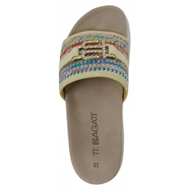 tt.bagatt Bagatt Dalia Evo Pantolette Mehrfarbig - gelb, - 41