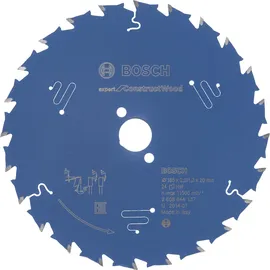 Bosch Kreissägeblatt Expert for Construct Wood 165 x 20 mm 24