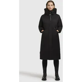 khujo Wintermantel "Agneta-YM", Damen, Gr. S (36), schwarz, Obermaterial: 100% Polyester, Futter: 100% Nylon, Wattierung: 100% Polyester, Basic, gerade ca.
