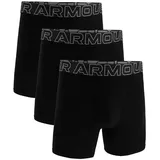 Under Armour Cotton 6in Boxer Schwarz