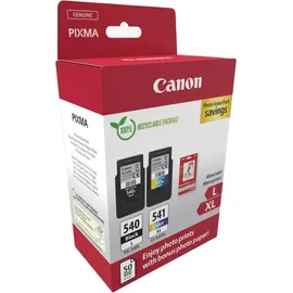 Canon PG-540L schwarz + CL-541XL CMYB