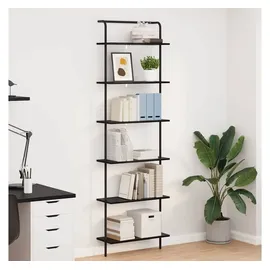 vidaXL Bücherregal 60 x 24 x 203 cm Schwarz