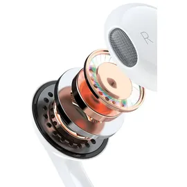 DUDAO In-Ear-Kopfhrer mit USB-Typ-C-Anschluss wei (X14PROT) - Weiß