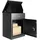 Vevor Paketbriefkasten 44x35x58,3cm Schwarz