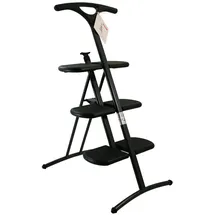 Kartell Klappleiter, schwarz, 43 x 92 cm