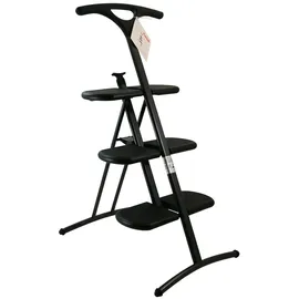 Kartell Klappleiter, schwarz, 43 x 92 cm