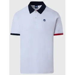 North Sails Freizeit-Polo (Baumwolle) weiss Herren