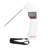 Hygiplas Taschenthermometer Easy Temp Farbcodiertes weißes Thermometer von Hygiplas